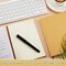 16 Pcs A5 Blank Kraft Notebooks Journals Bulk 100 Sheets/200 Pages Unlined Sketchbooks for Writing Drawing Composition Notebook